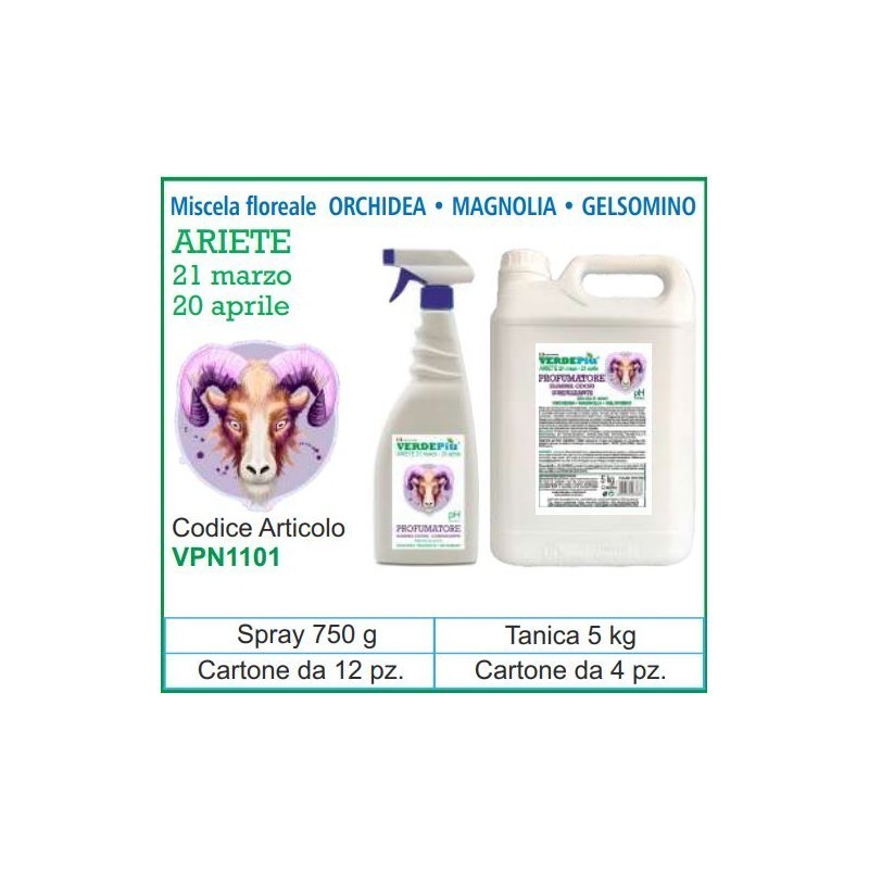 VERDEPIU PROFUMATORE SPRAY 750 ARIETE