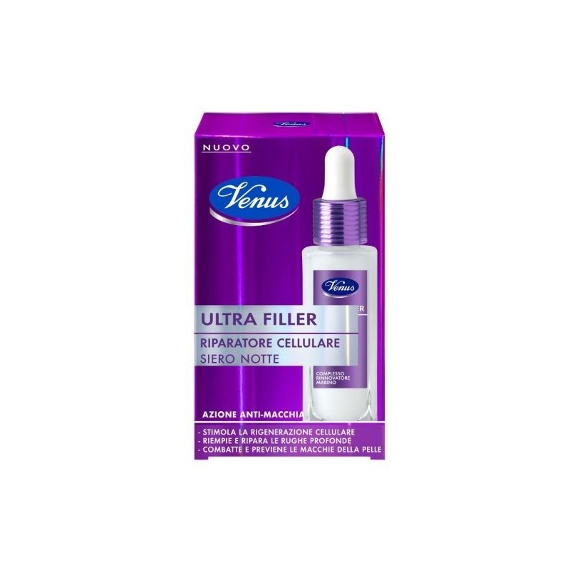 VENUS SIERO ULTRA FILLER NOTTE ANTI MACCHIA 30 ML