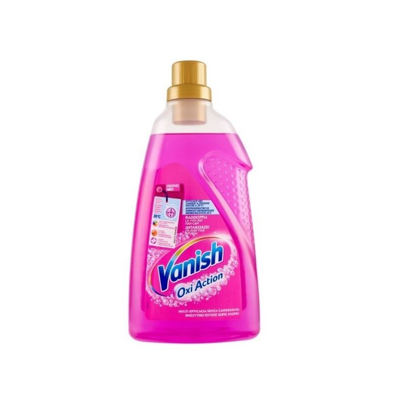 VANISH OXI ACTION GEL ROSA 1,5 LT