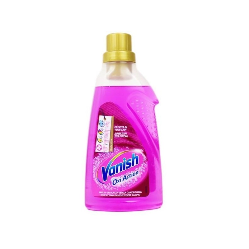 VANISH OXI ACTION GEL ROSA 750 ML