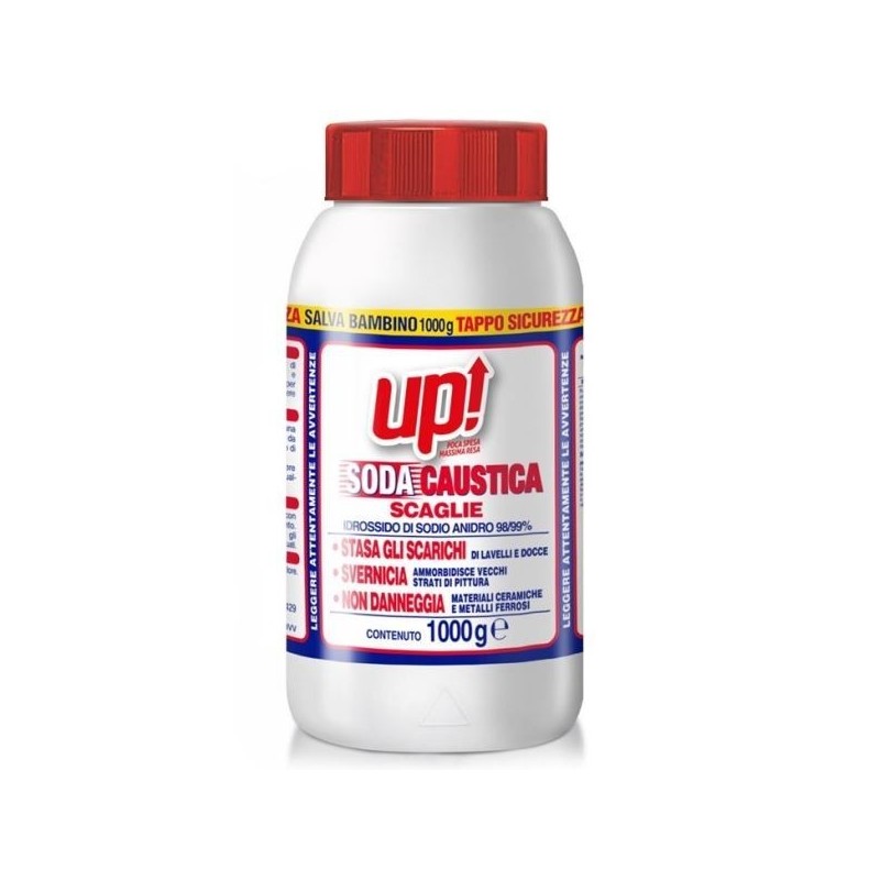 UP SODA CAUSTICA SCAGLIE 1KG
