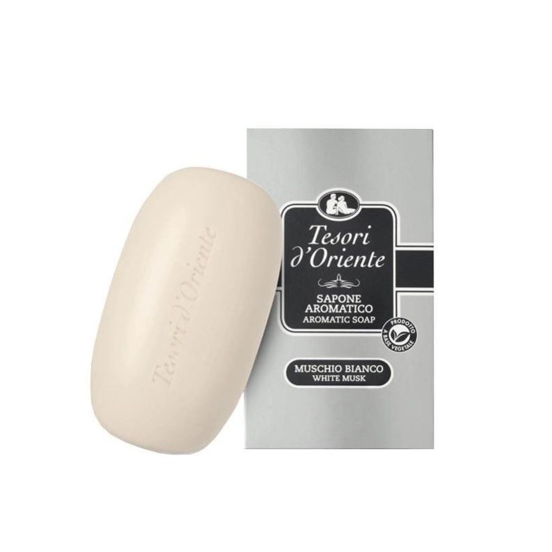 TESORI D'ORIENTE SAPONETTA MUSCHIO BIANCO 125 GR