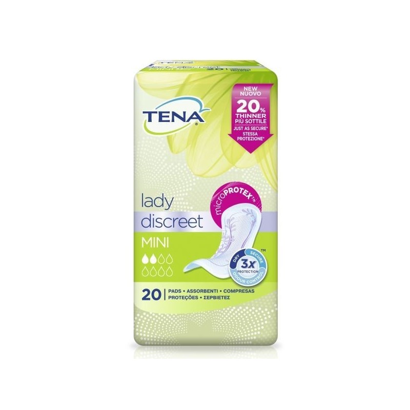 TENA LADY DISCREET MINI 20 PZ