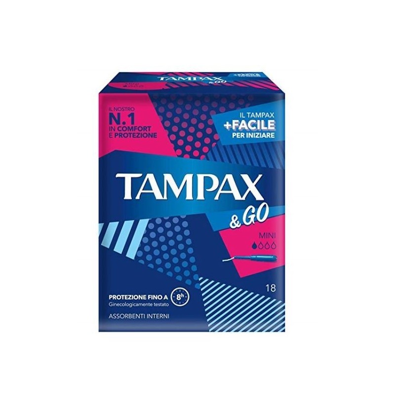 TAMPAX & GO MINI 18 PZ