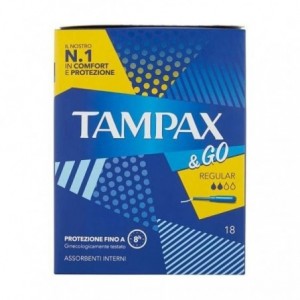 TAMPAX & GO REGULAR 18 PZ