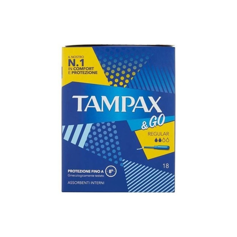 TAMPAX & GO REGULAR 18 PZ