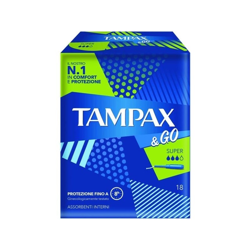 TAMPAX & GO SUPER 18 PZ