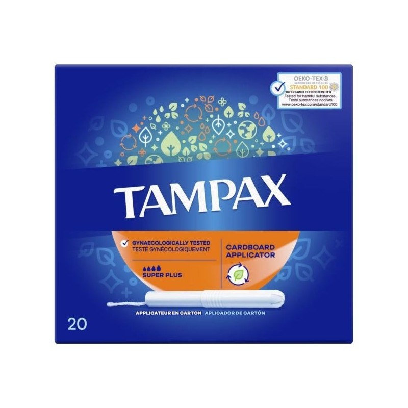 TAMPAX BLUE BOX NEW SUPER PLUS 20 PZ