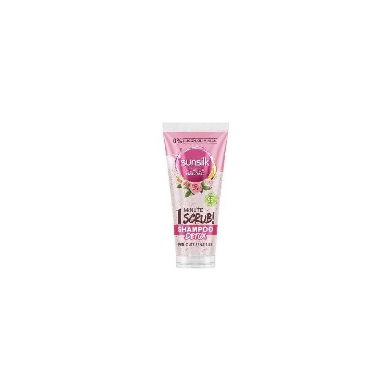 SUNSILK SHAMPOO SCRUB ROSA DETOX TUBO 200 ML