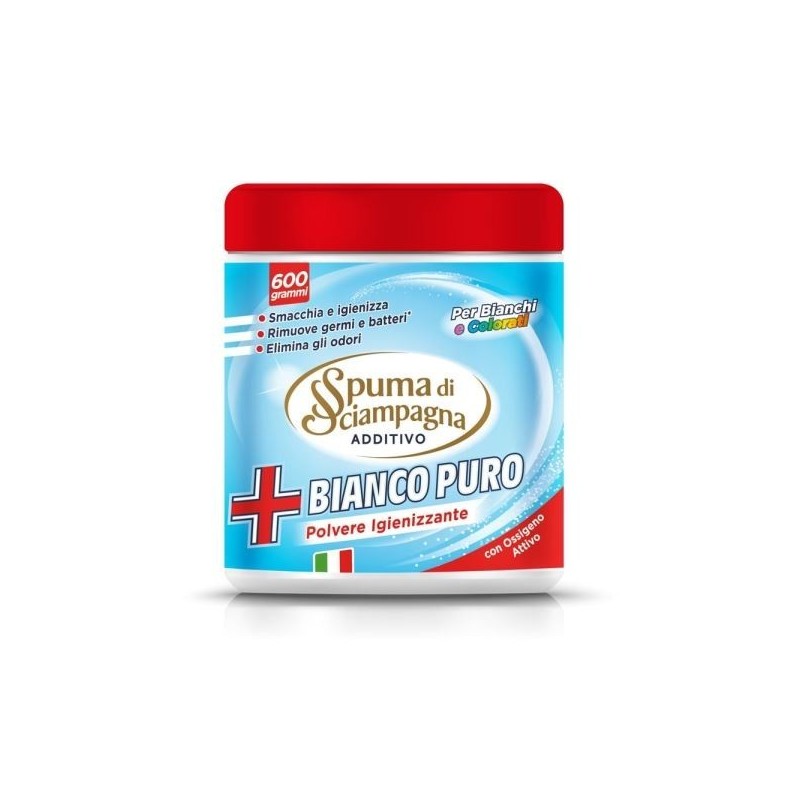 SPUMA DI SCIAMPAGNA ADDITIVO BIANCO PURO 600 GR