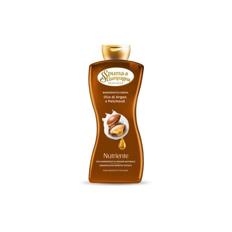 SPUMA DI SCIAMPAGNA BAGNO OLIO ARGAN & PATCHOULY 650ML