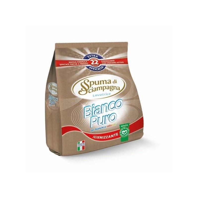 SPUMA DI SCIAMPAGNA BUCATO POLV. BIANCO PURO 22MIS. 990GR