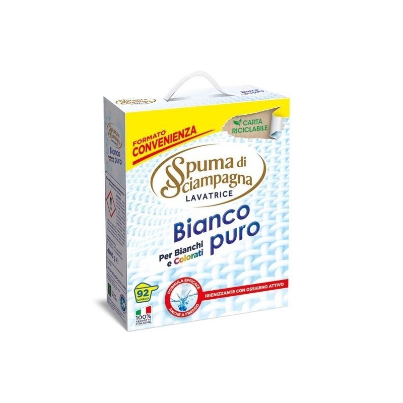 SPUMA DI SCIAMPAGNA FUSTONE BIANCO PURO 92 MIS.