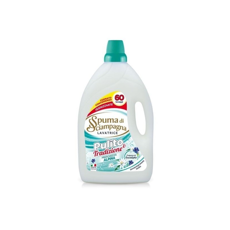 SPUMA DI SCIAMPAGNA LAVATRICE 60LAV. FRES. ALPINA 3LT