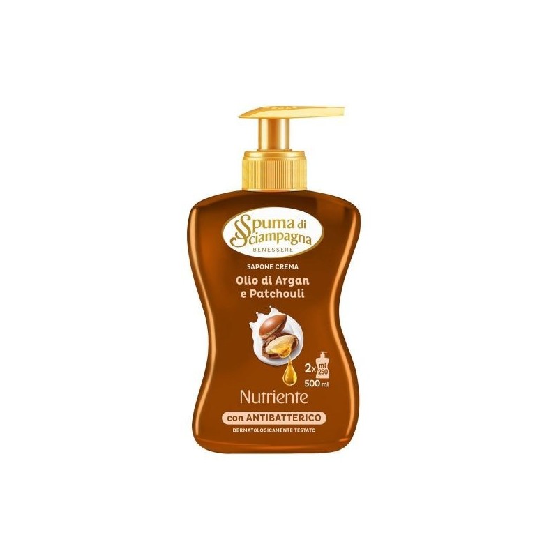SPUMA DI SCIAMPAGNA SAP.LIQ. ARGAN/PATCHOULI 500 ML
