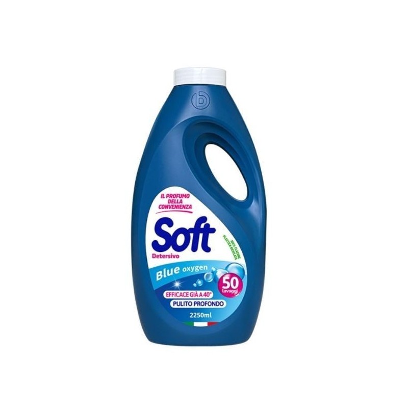 SOFT LAVATRICE LIQ. 50 LAV. BLUE OXYGEN 2,25 LT