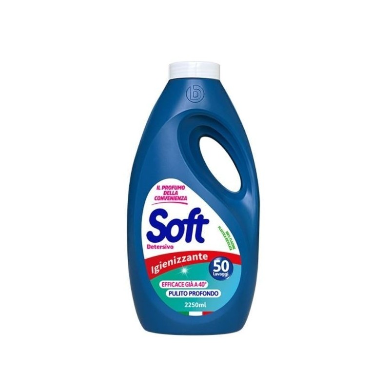 SOFT LAVATRICE LIQ. 50 LAV. IGIENIZZANTE 2,25 LT