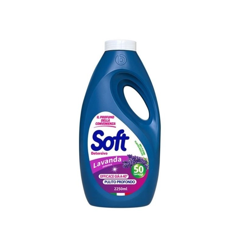 SOFT LAVATRICE LIQ. 50 LAV. LAVANDA INTENSA 2,25 LT