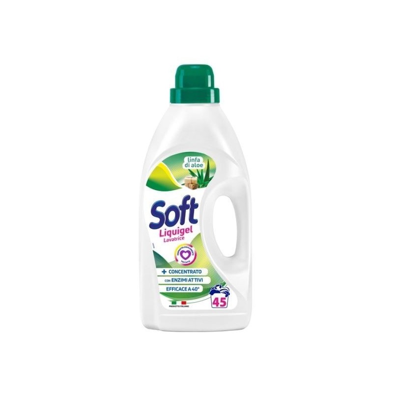 SOFT LAVATRICE LIQ. 50 LAV. LINFA DI ALOE 2,25 LT