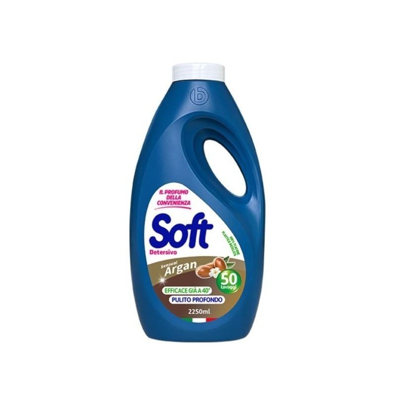 SOFT LAVATRICE LIQ. 50 LAV. SENSUAL ARGAN 2,25 LT
