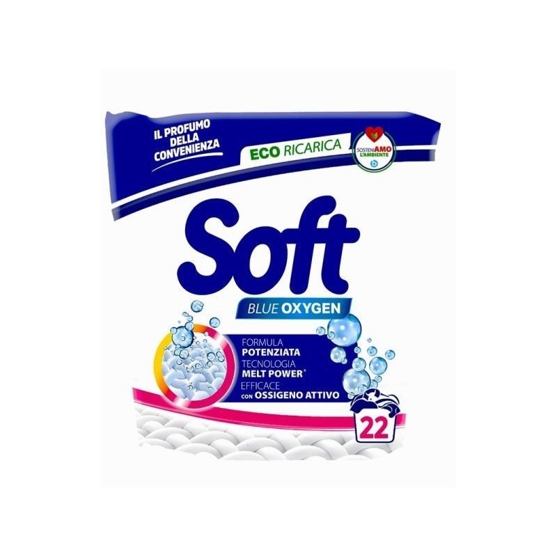 SOFT LAVATRICE POLVERE CLASSICO BLU OXYGEN 22 MIS.