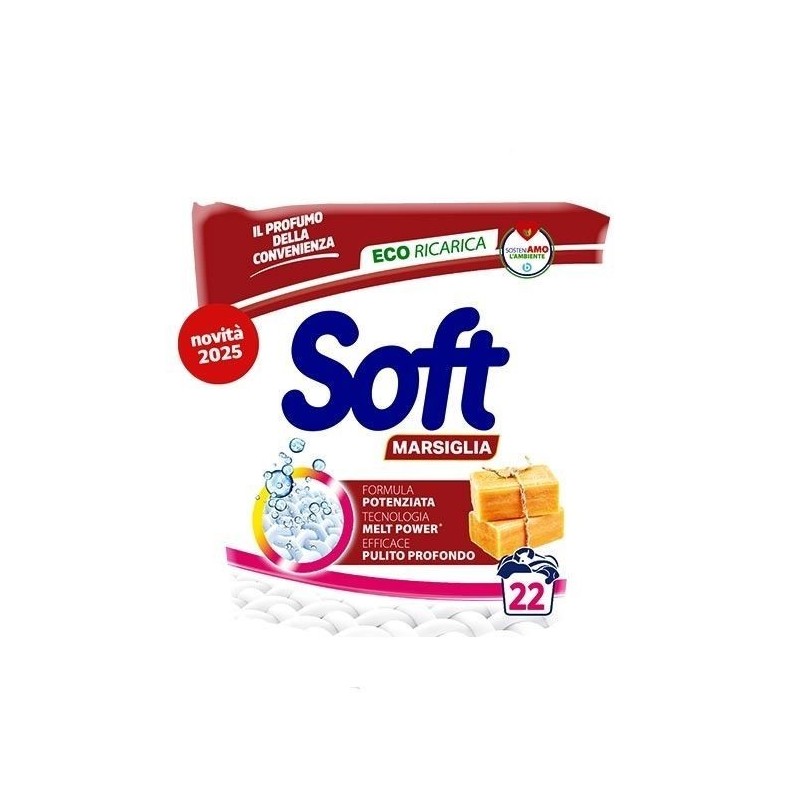 SOFT LAVATRICE POLVERE MARSIGLIA 22 MIS.