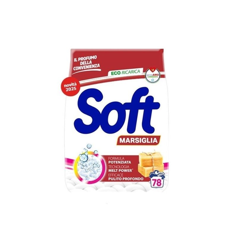 SOFT LAVATRICE POLVERE MARSIGLIA 78 MIS.