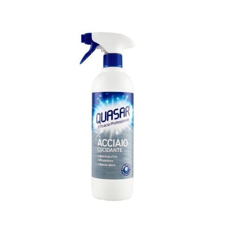 QUASAR SPRAY ACCIAIO LUCIDANTE 580 ML