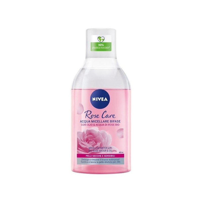 NIVEA ACQUA MICELLARE STRUCCANTE ALLE ROSE 400ML