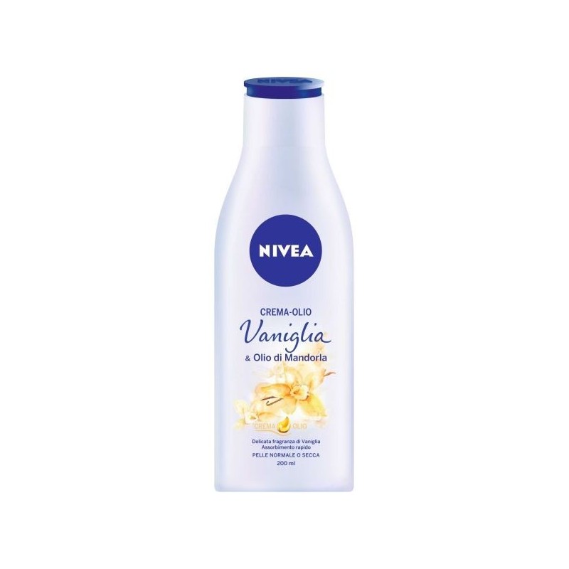 NIVEA BODY CREMA-OLIO VANIGLIA/MANDORLA 200ML