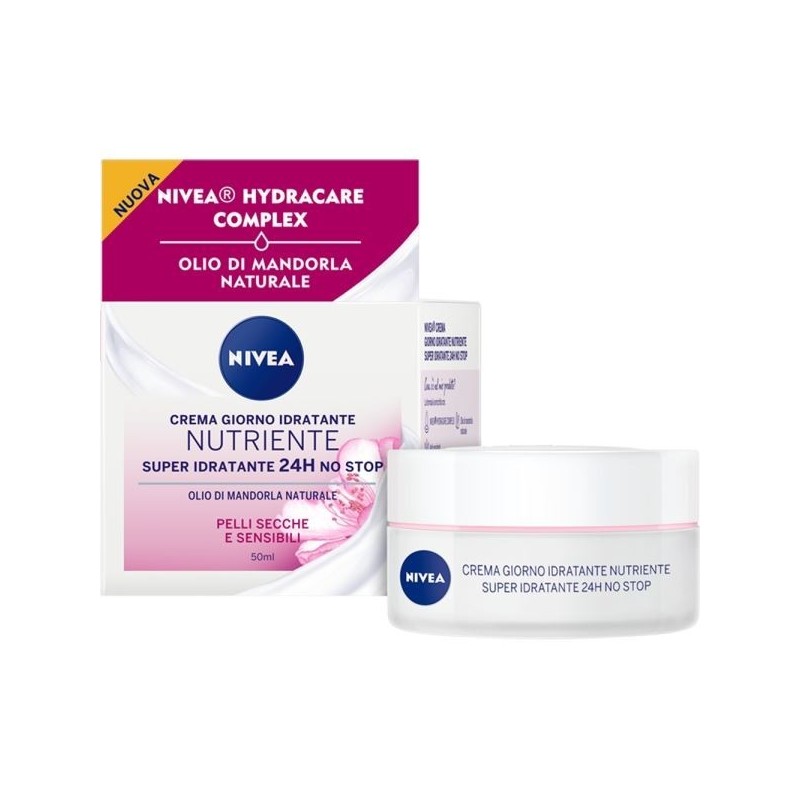 NIVEA CREMA GIORNO IDRATANTE NUTR. MANDORLA 50 ML
