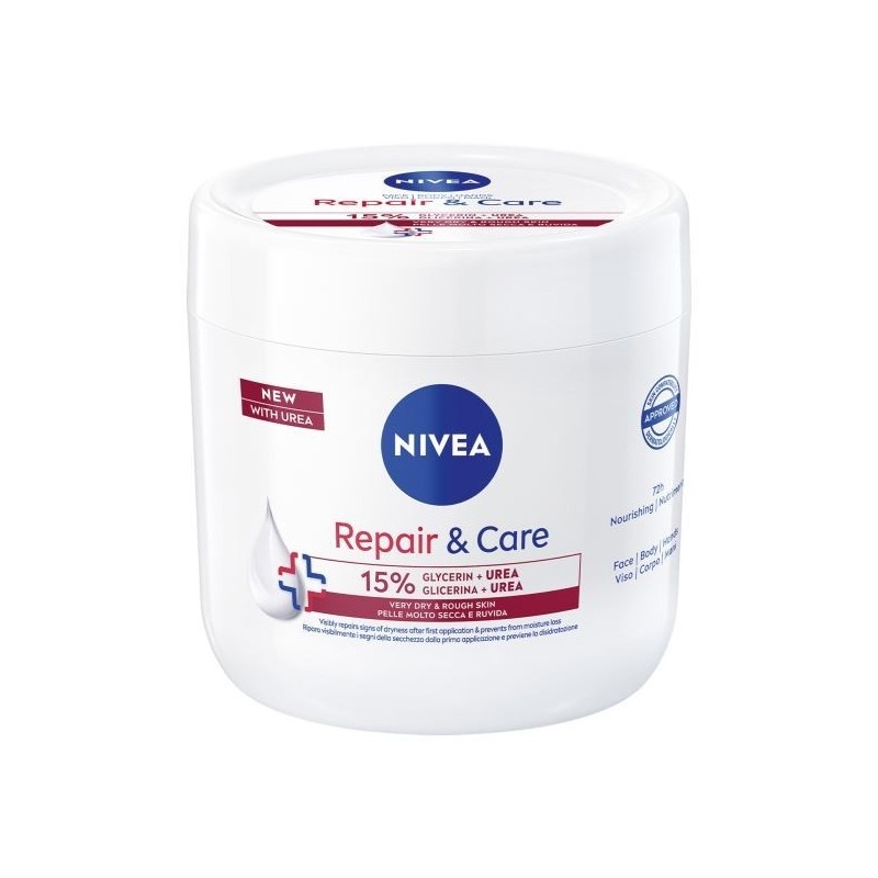 NIVEA CREMA REPAIR&CARE PELLE SECCA VASO 400ML