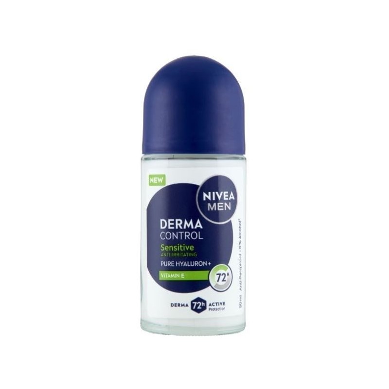 NIVEA DEO ROLL-ON DERMA CONTROL SENSITIVE 50 ML
