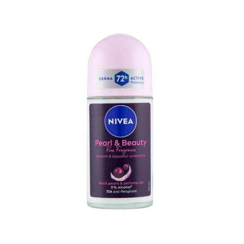 NIVEA DEO ROLL-ON PEARL & BEAUTY BLACK 50 ML