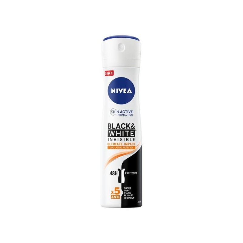 NIVEA DEO SPRAY B&W INV.ULTIMATE IMPACT 150 ML