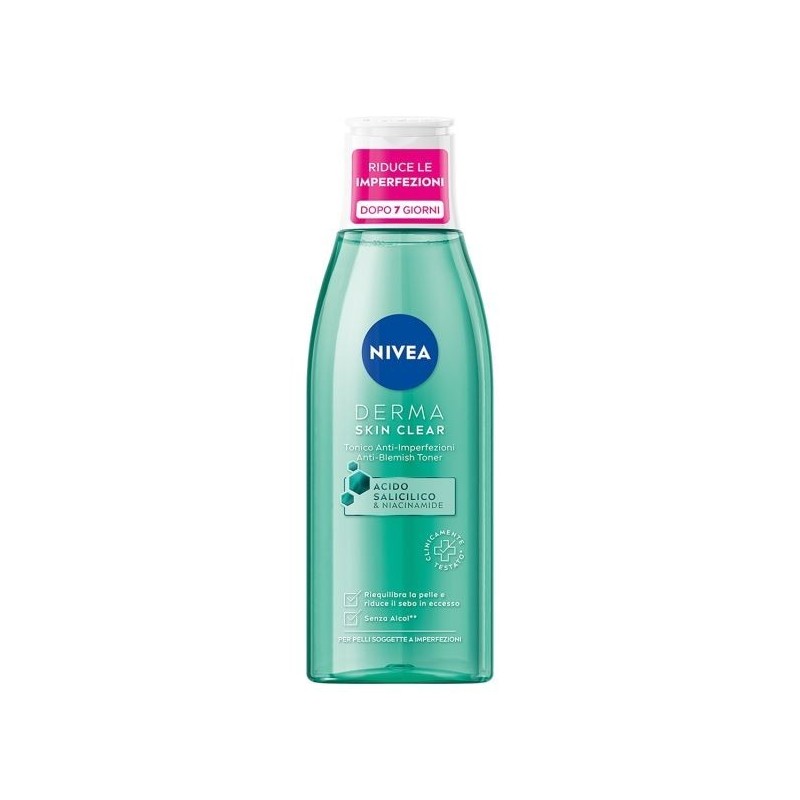 NIVEA DERMA SKIN CLEAR TONICO ACIDO SALICILICO 200 ML