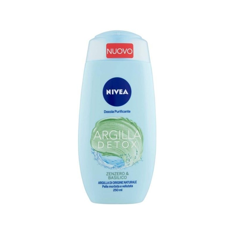 NIVEA DOCCIA PURIFICANTE ARGILLA DETOX ZENZERO&BAS. 250 ML