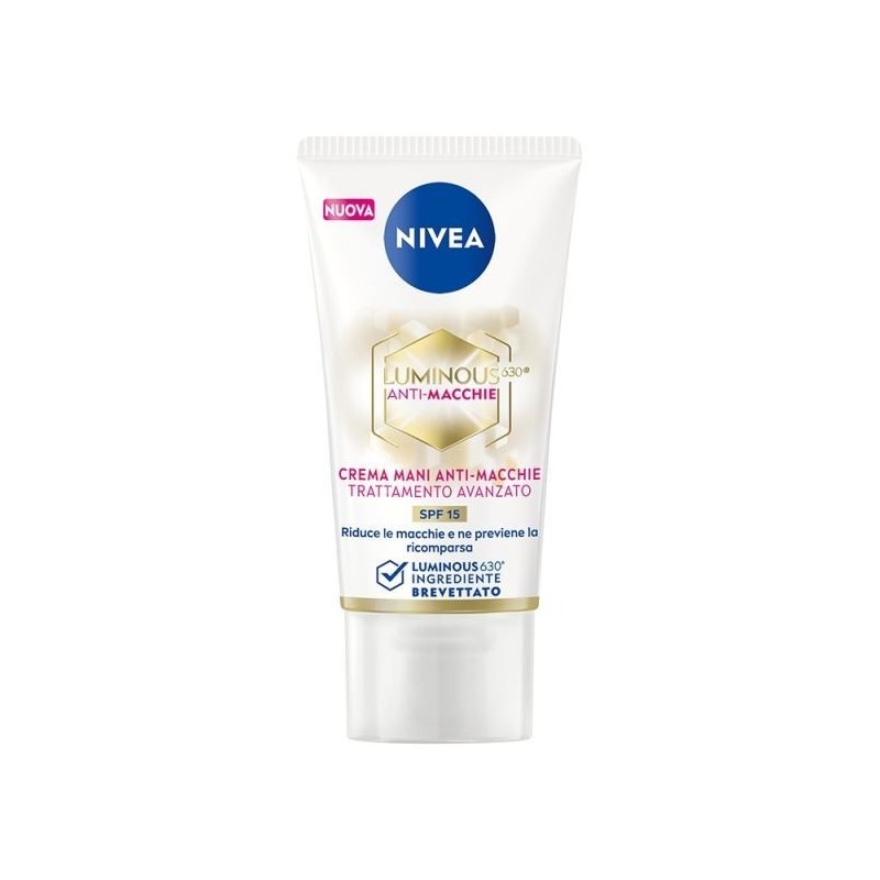 NIVEA LUMINOUS CREMA MANI ANTI-MACCHIE TUBO 50ML