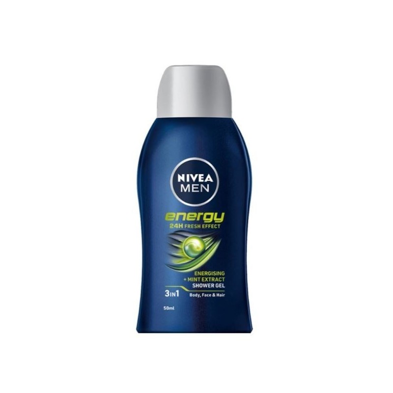 NIVEA MEN BAGNO DOCCIA SHAMPOO ENERGY 50 ML