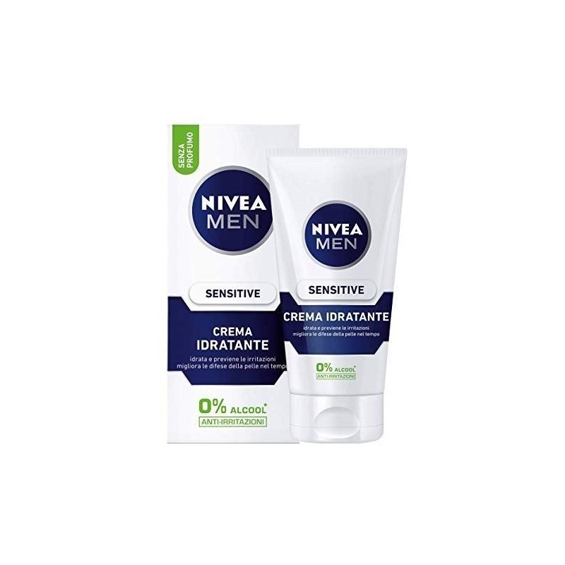 NIVEA MEN CREMA IDRATANTE SENSITIVE 24H SOLLIEVO 75ML