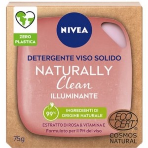 NIVEA NATURALLY SAPONE VISO...