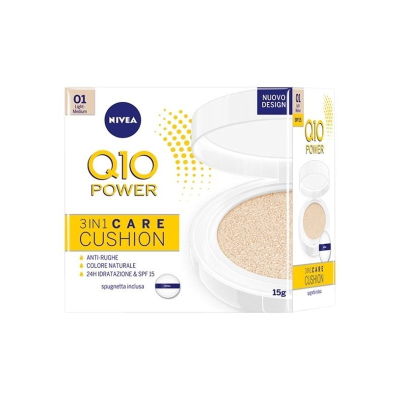 NIVEA Q10 CUSHIONS N┬░1 MEDIUM 15 ML
