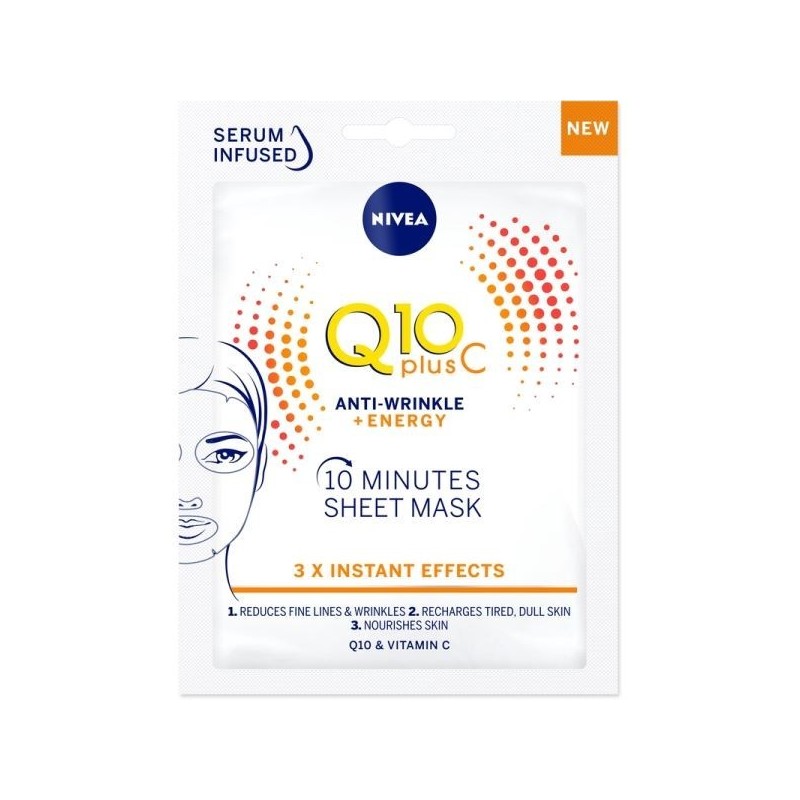 NIVEA Q10 MASCHERA PLUS C ENERGY-TESSUTO 1PZ