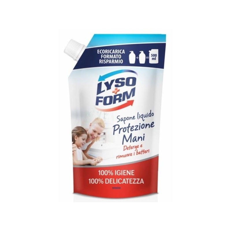 LYSOFORM SAPONE LIQUIDO IGIENE&DELICATEZZA 500ML