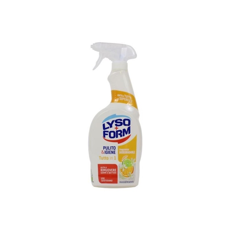 LYSOFORM SPRAY TUTTO IN 1 ARANCIA/BERGAMOTTO 700 ML