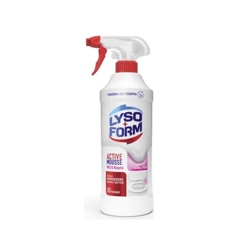 LYSOFORM WC & BAGNO MOUSSE FLORAL FRESH SPRAY 435ML