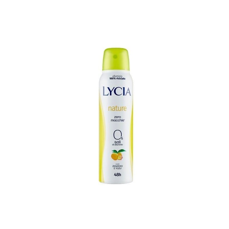 LYCIA DEO SPRAY NATURE FRESH ZENZERO E YUZU 150 ML