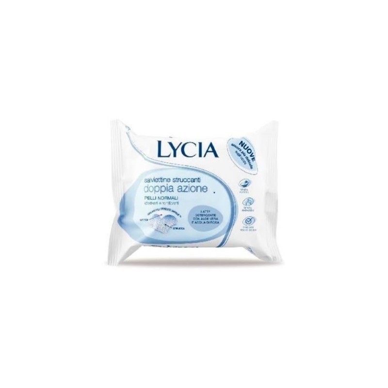 LYCIA SALVIETTE STRUCCANTI PELLI NORMALI 20PZ