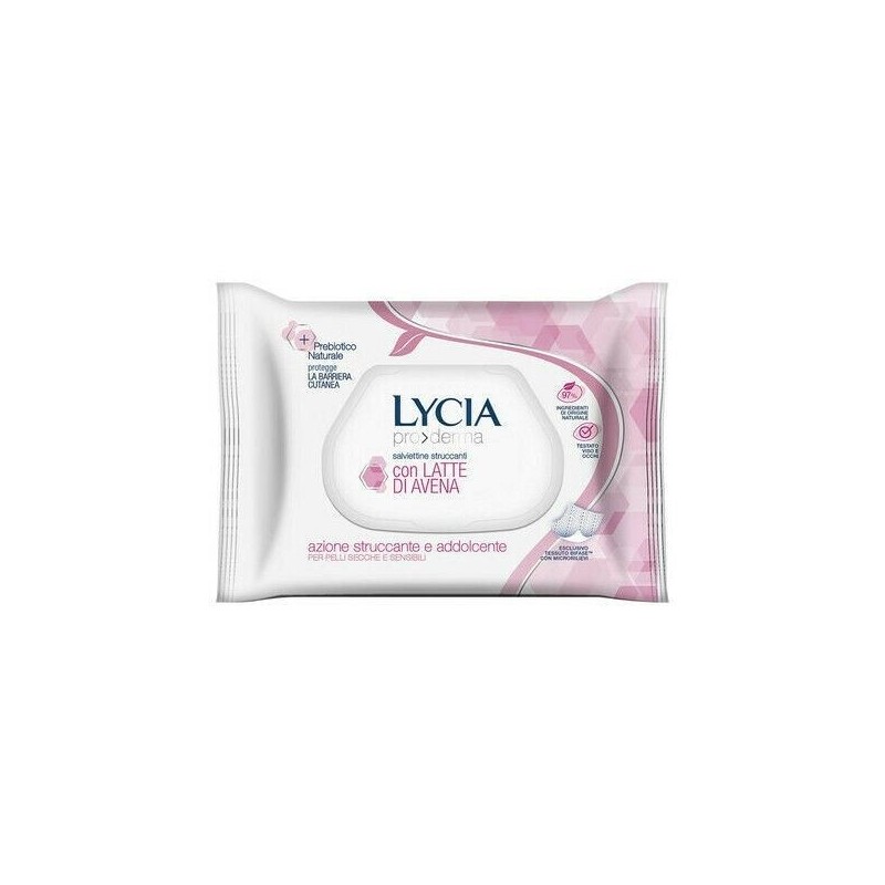 LYCIA SALVIETTE STRUCCANTI PELLI SENSIBILI 20PZ