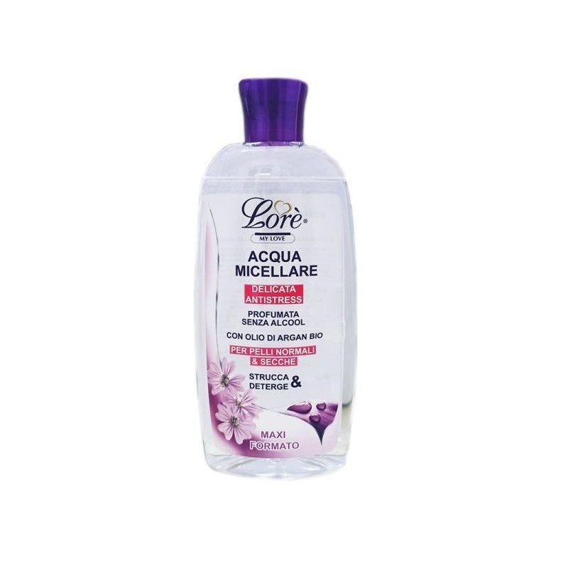 LORE' ACQUA MICELLARE DELICATA ARGAN BIO 500 ML